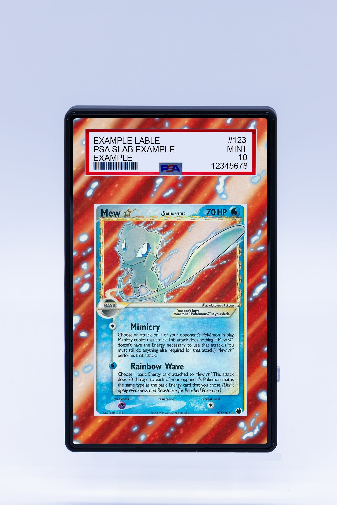 Mew 101 Gold Star Case (Graded) Case