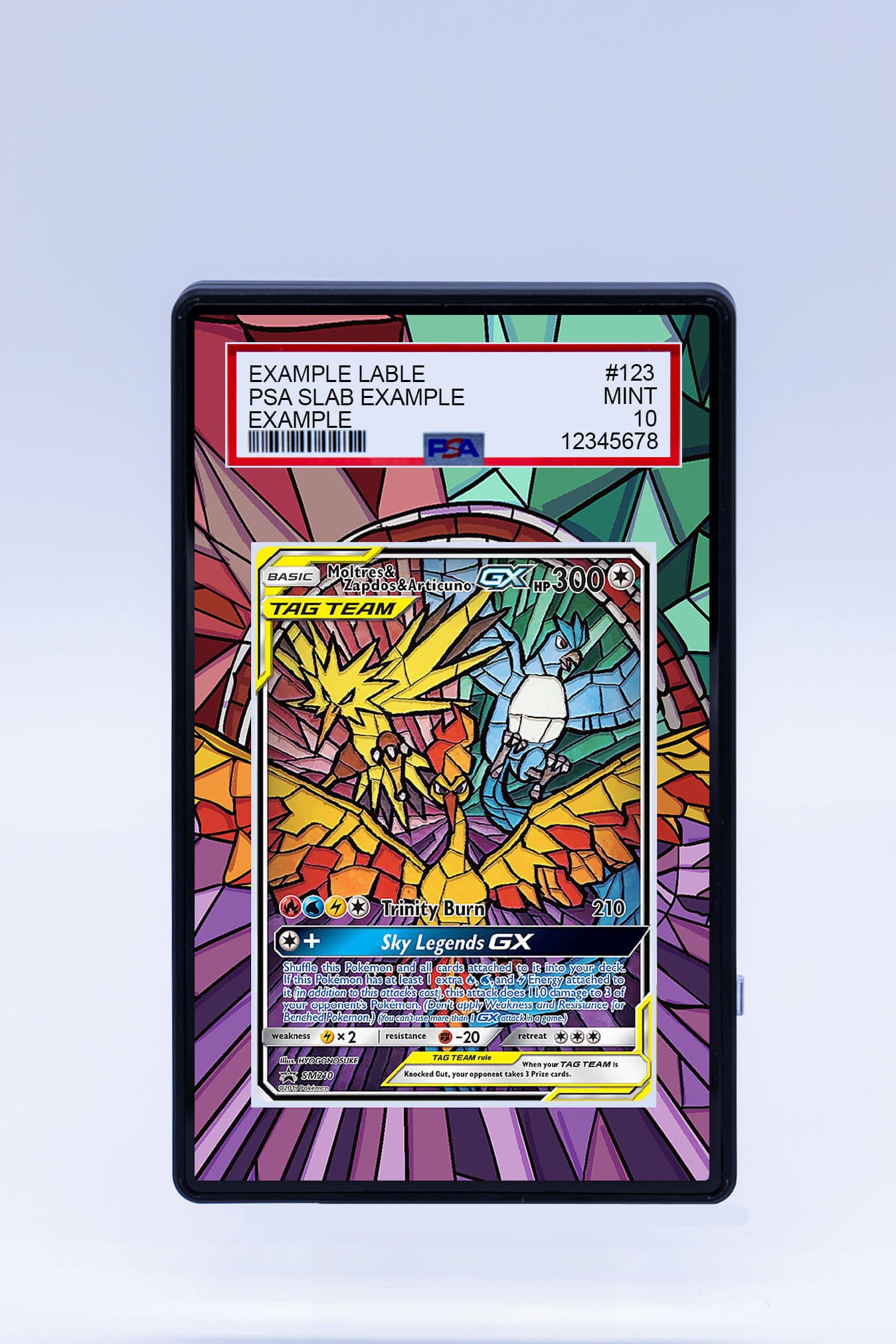 Moltres & Zapdos & Articuno GX (Graded)