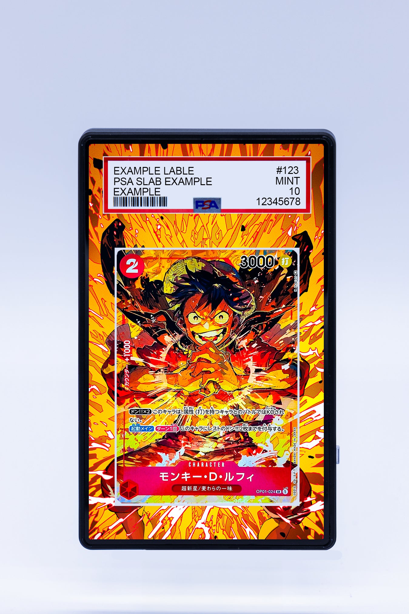 Monkey D Luffy SR Romance Dawn (Graded) Case