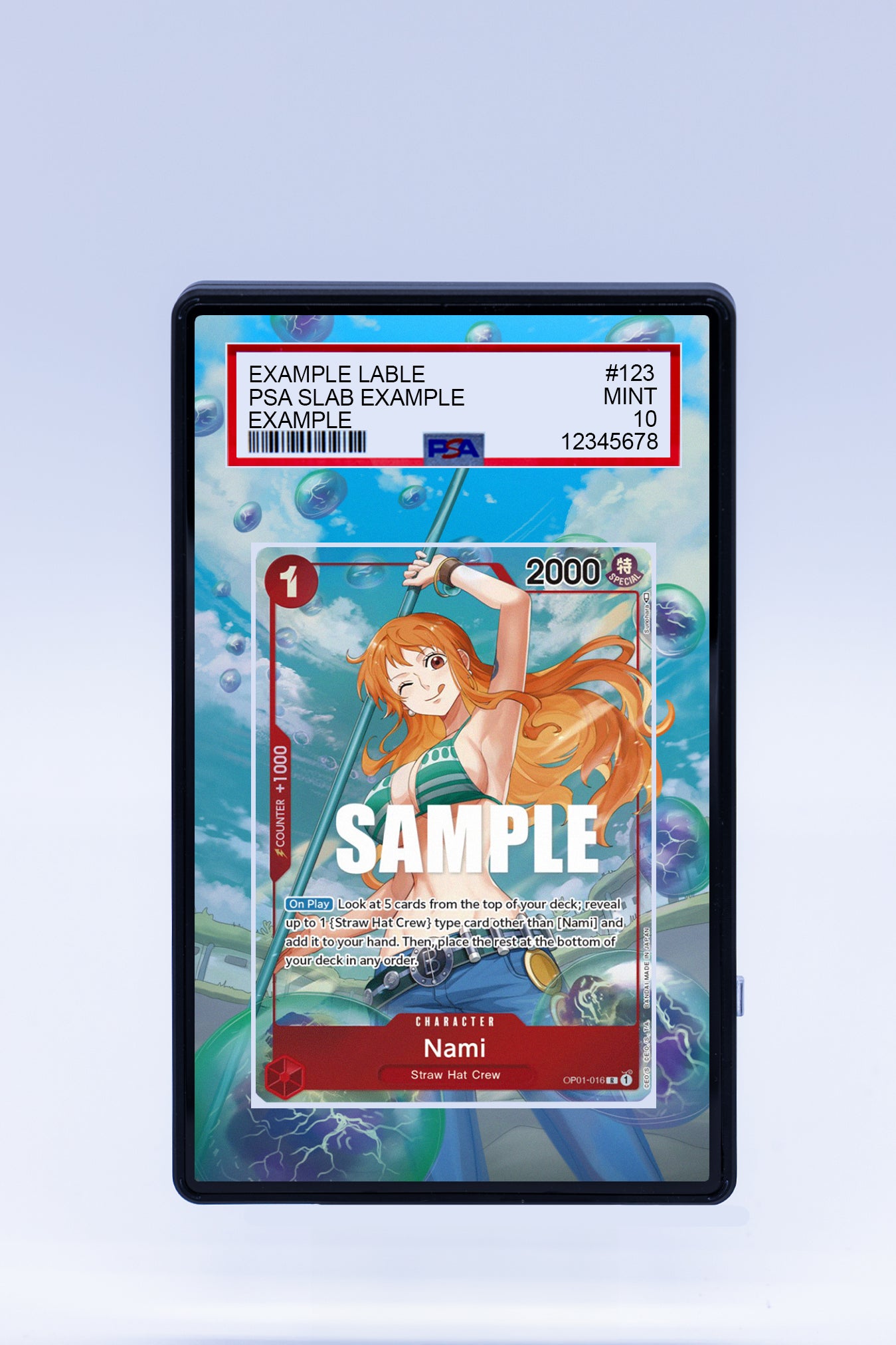 Nami OP01-016 (Graded) Case