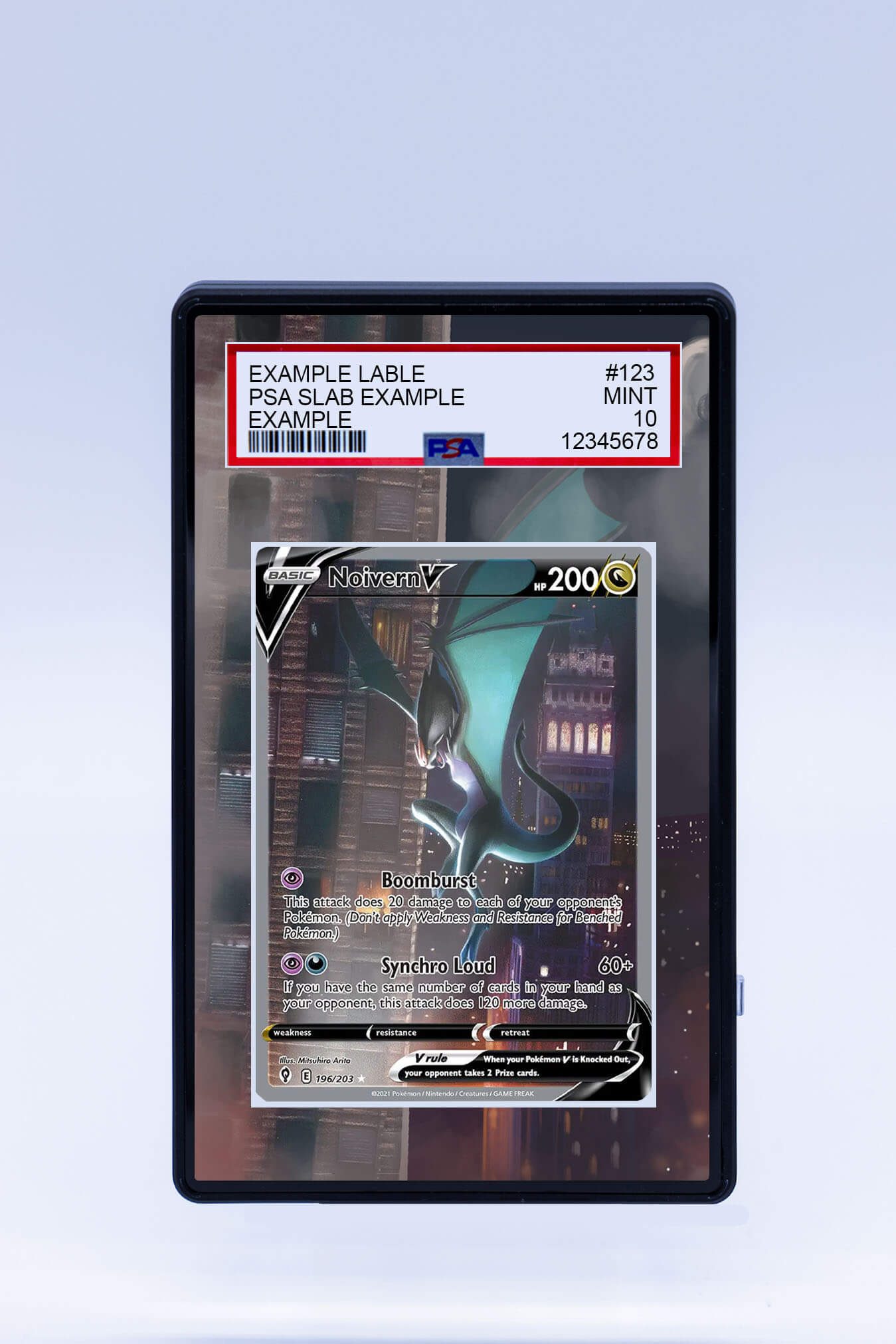 Noivern V 196/203 (Graded)