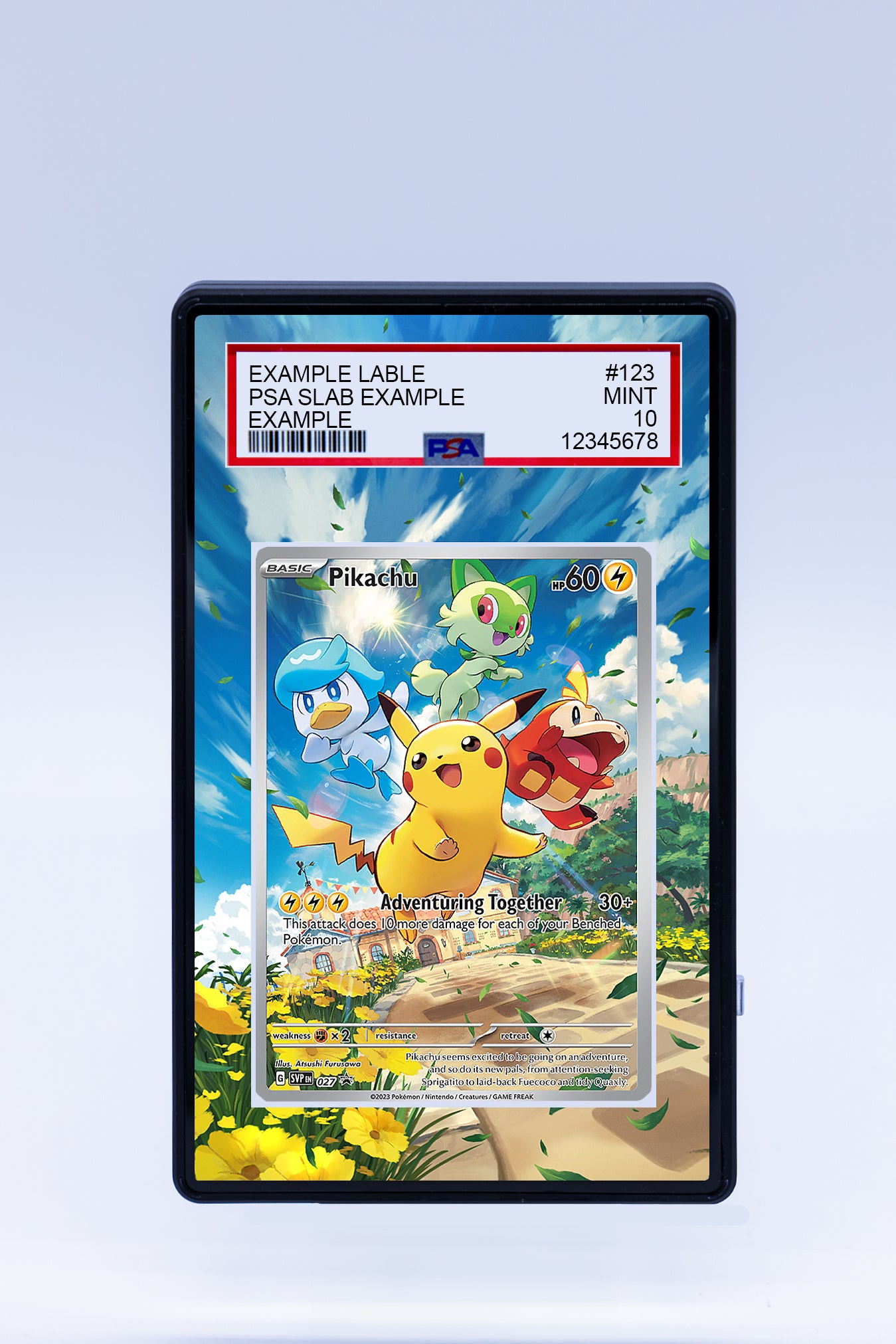 Pikachu 027 Promo (Graded) Case