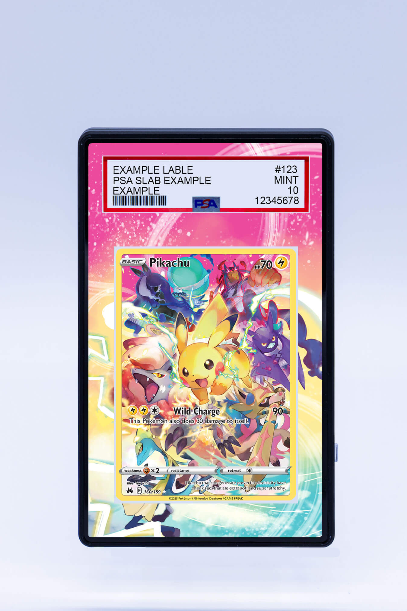 Pikachu 160/159 (Graded)