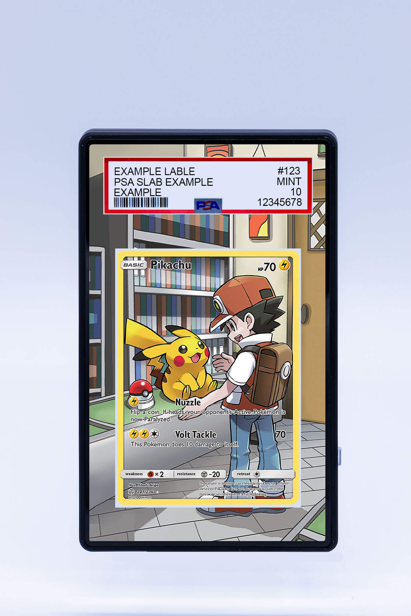 Pikachu 241/236 (Graded) Case