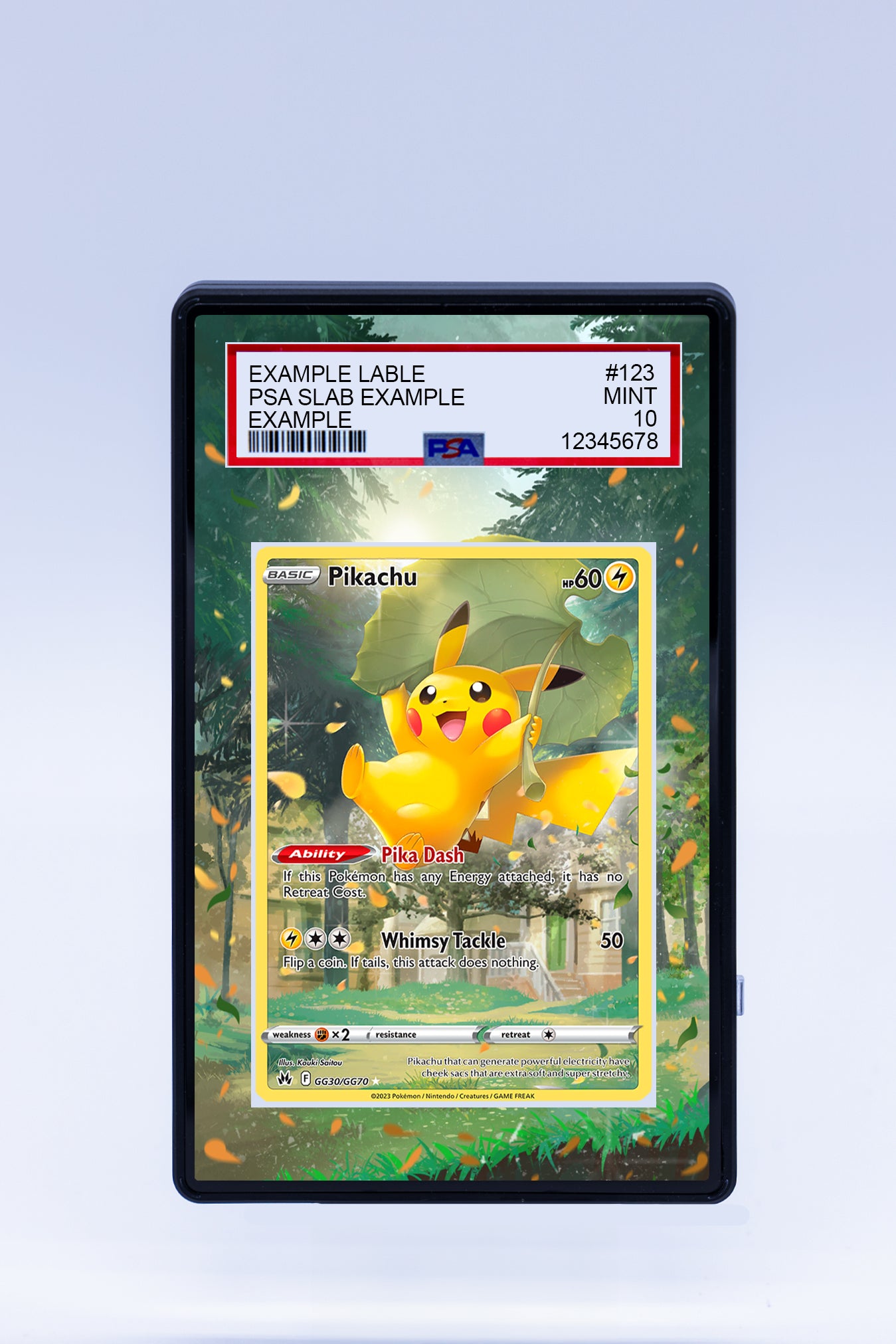 Pikachu GG30 GG70 (Graded) Case