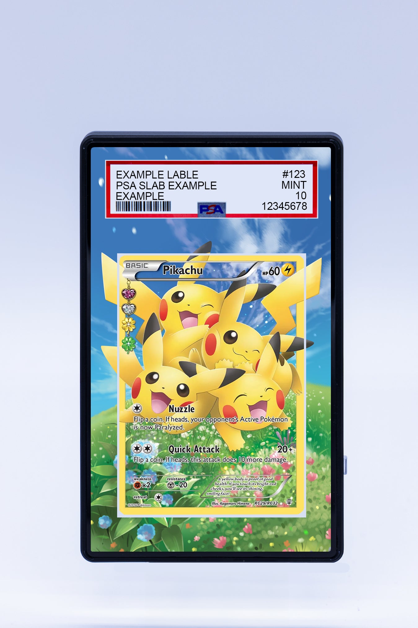 Pikachu RC29 (Graded) Case