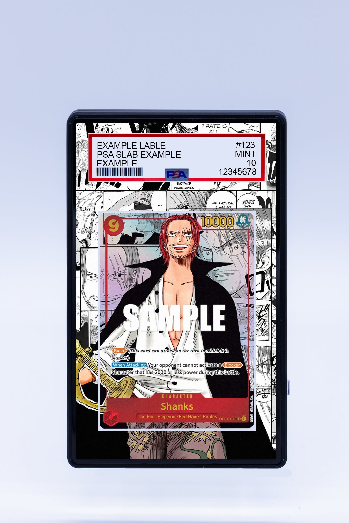 Shanks OP01-120 (Graded) Case