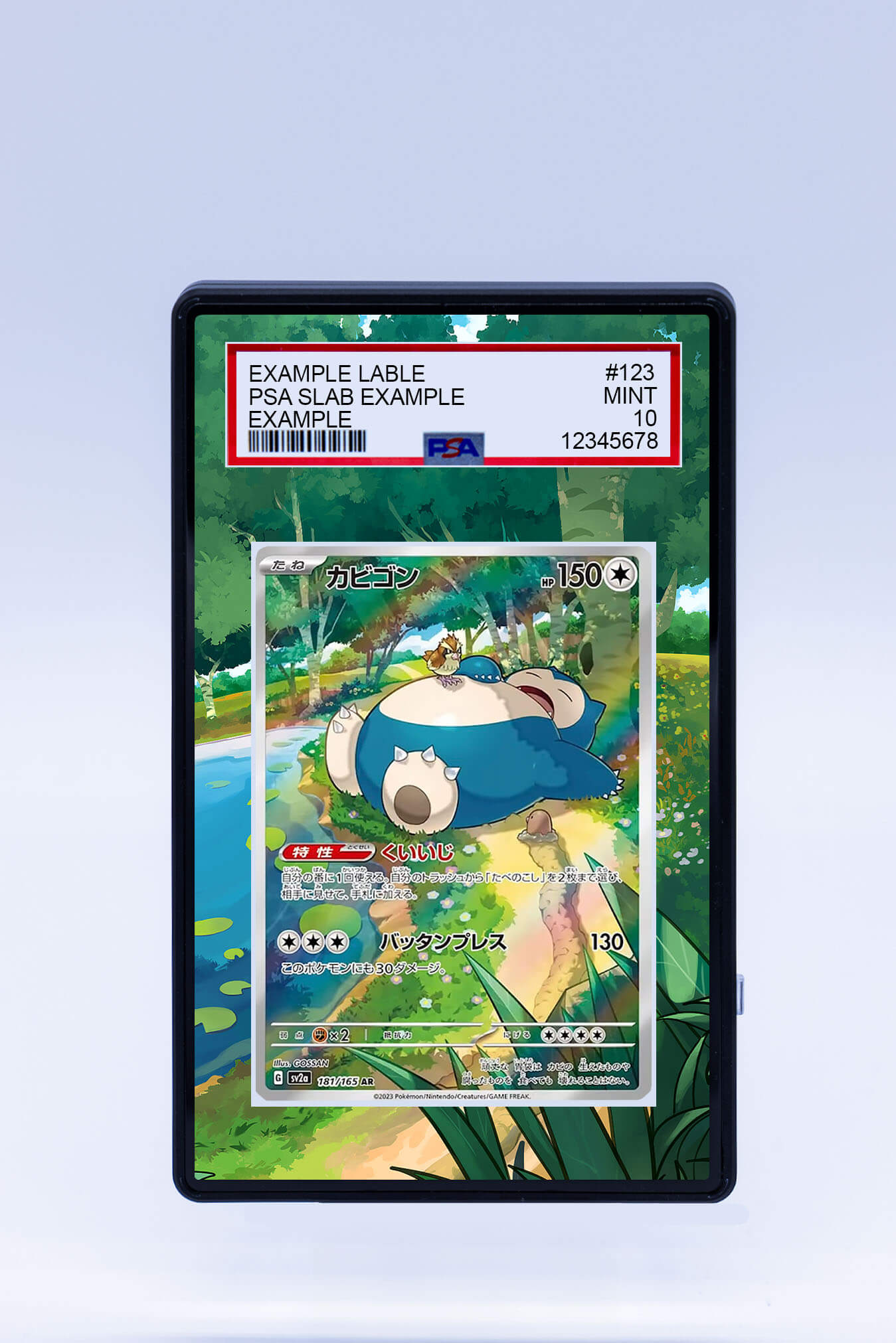 Snorlax 051 Promo 151 (Graded)