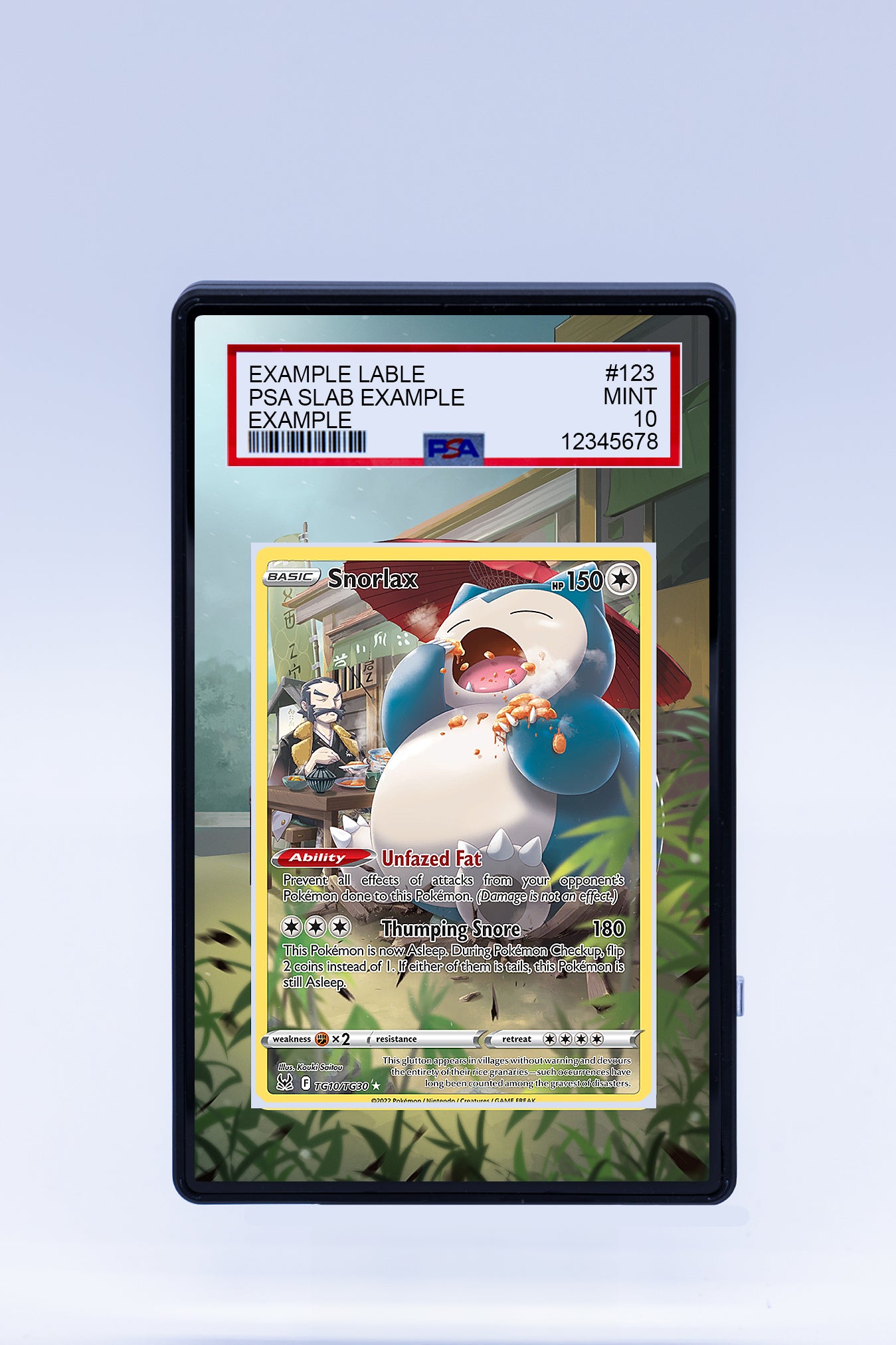 Snorlax TG10 TG30 (Graded) Case