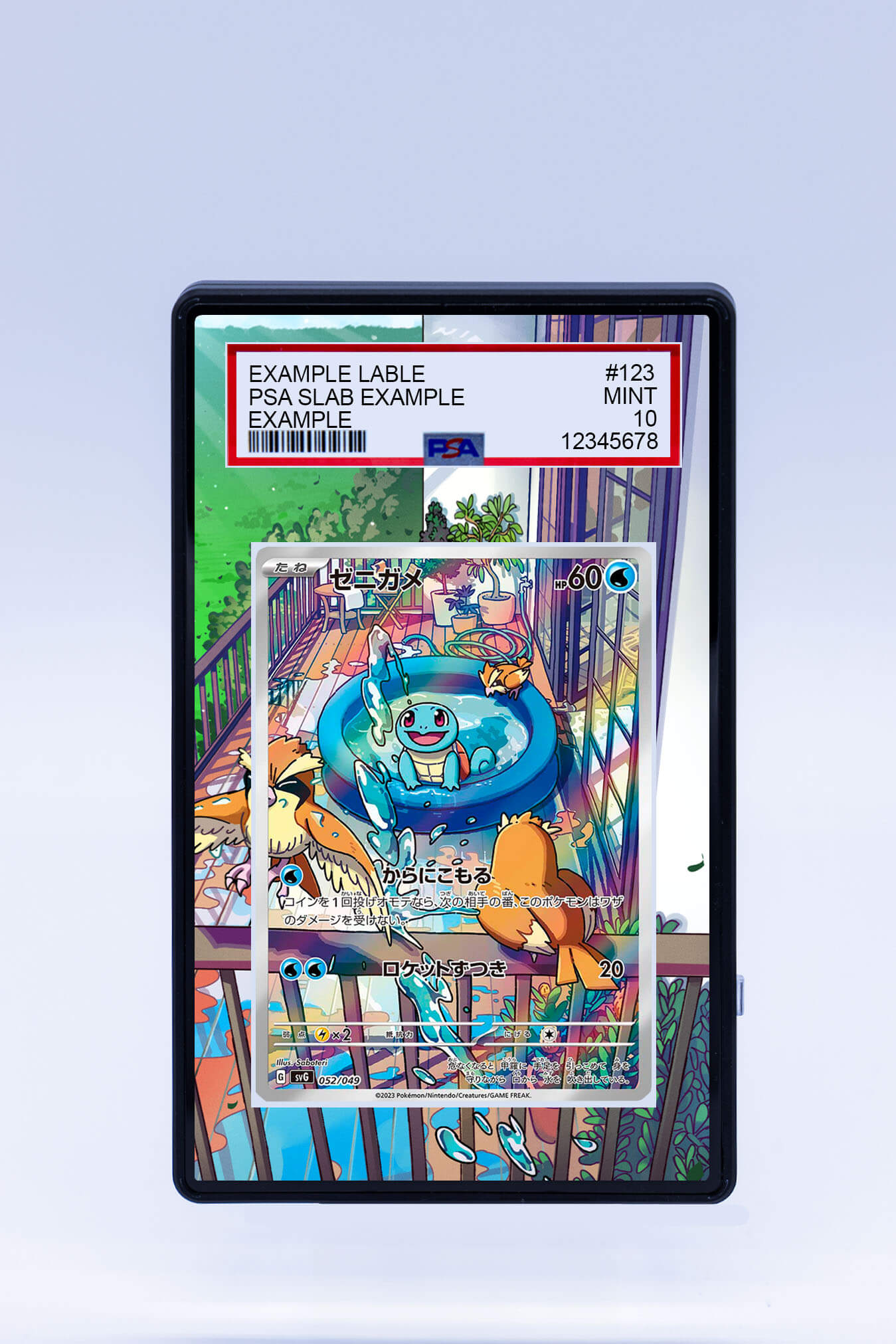 Squirtle 148 142 (Graded) Case