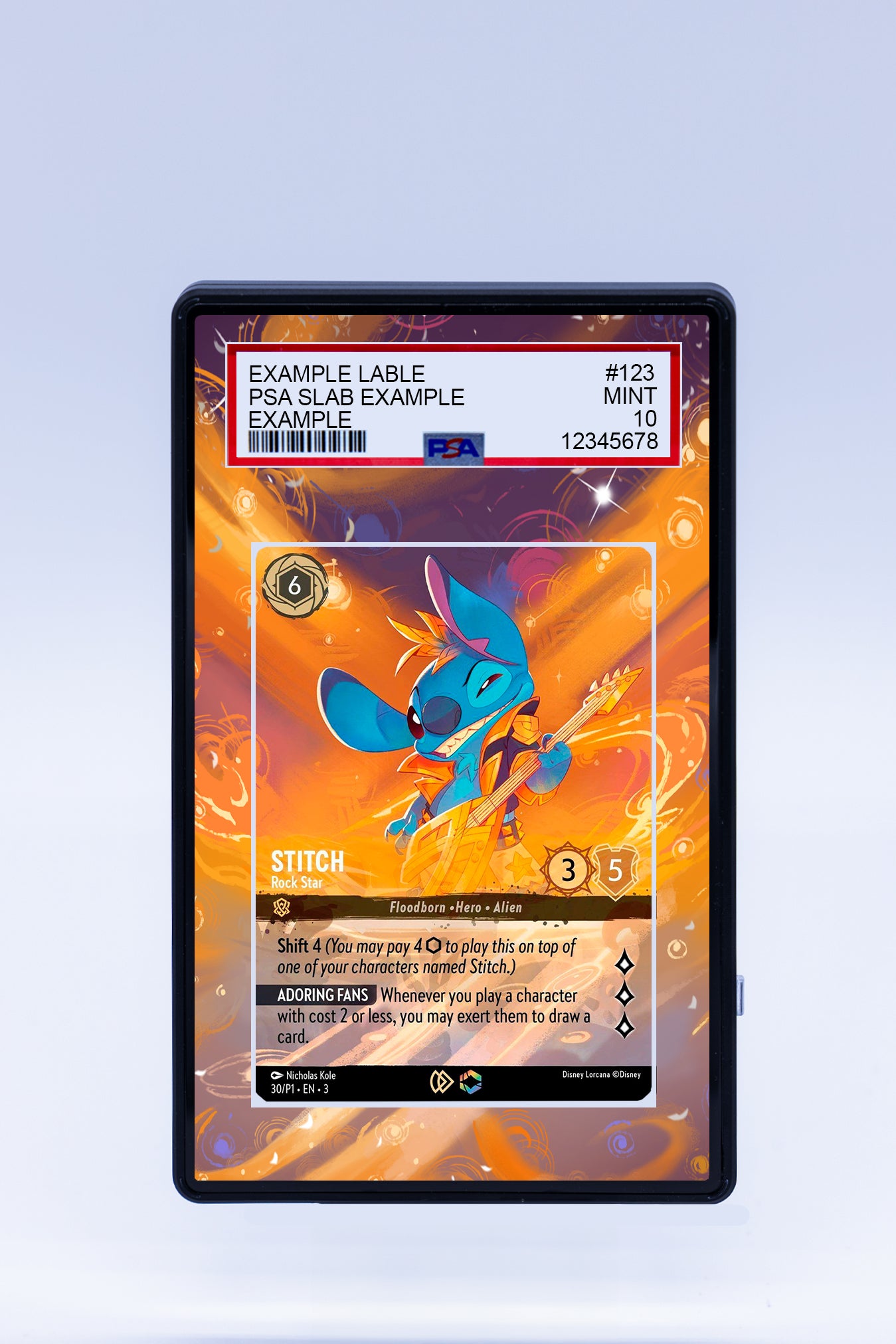 Stitch Rock Star 30 P1 (Graded) Case