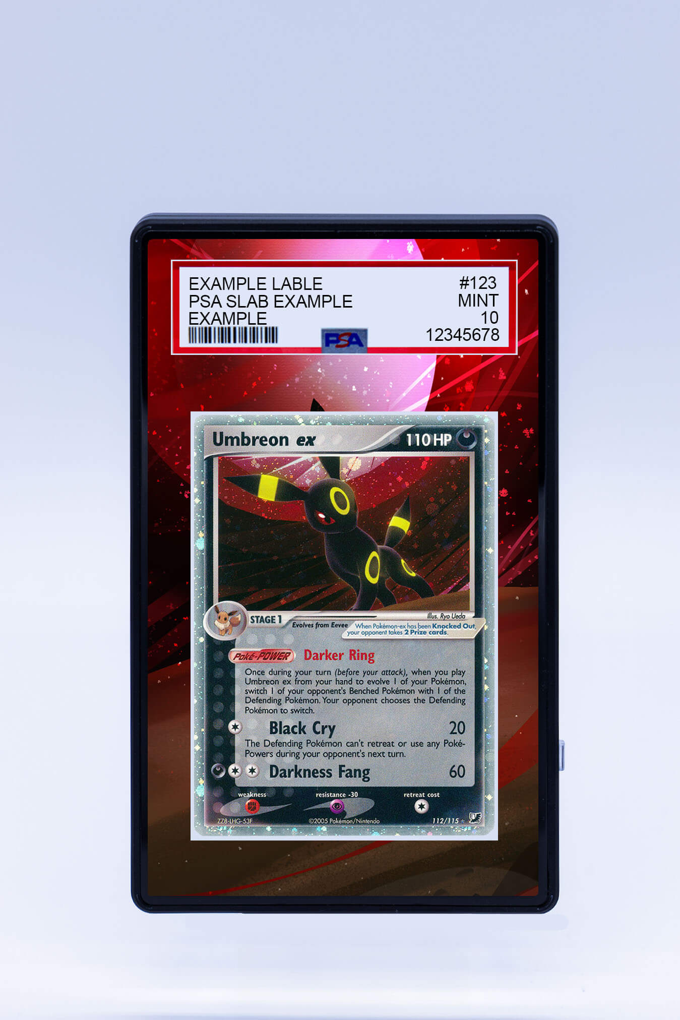 Umbreon EX 112/115 (Graded)