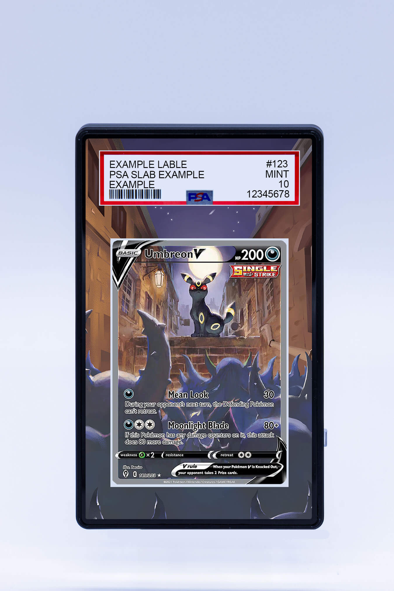 Umbreon V 189/203 (Graded)