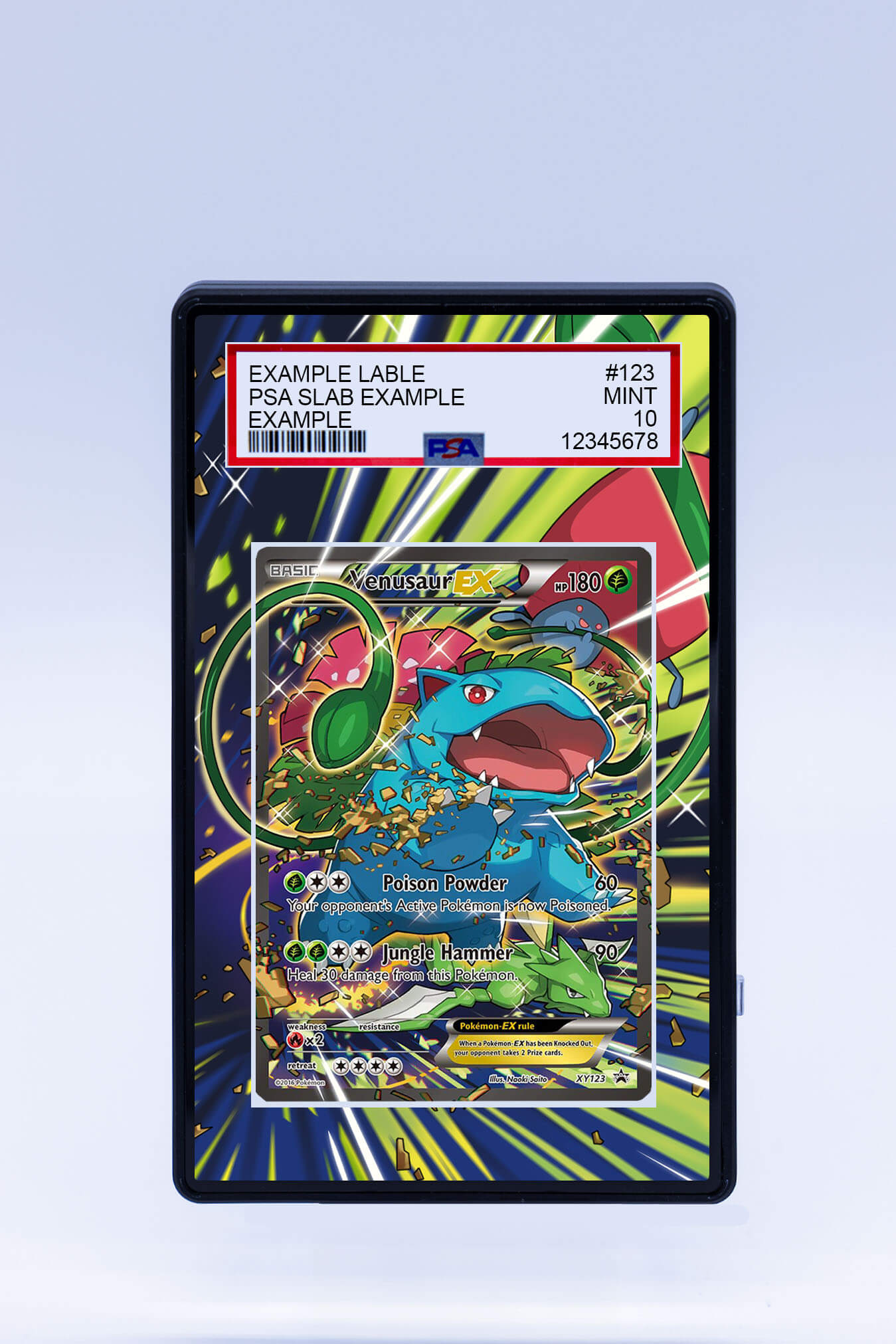 Venusaur EX XY123 Promo (Graded)