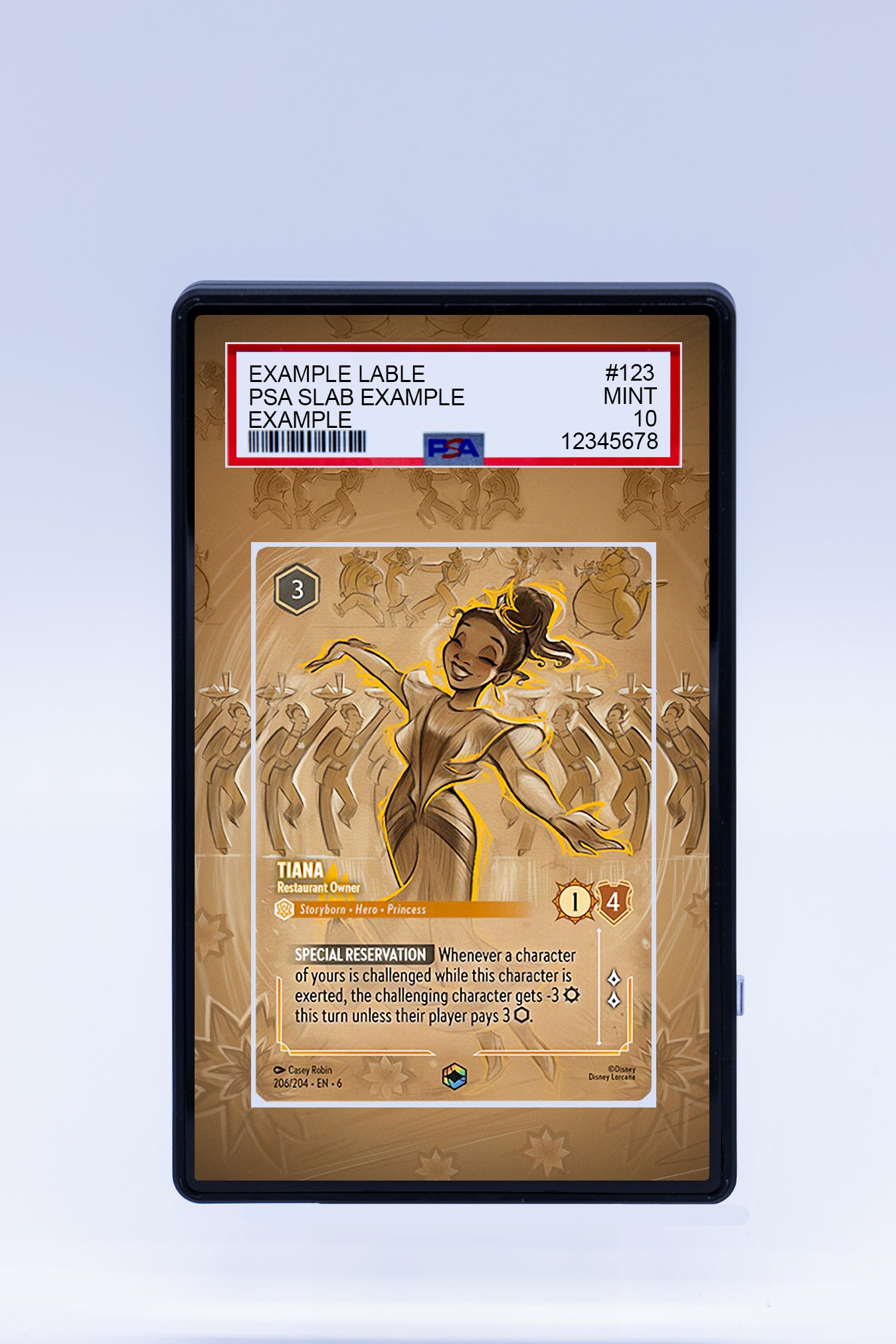 Tiana 206 204 (Graded) Case