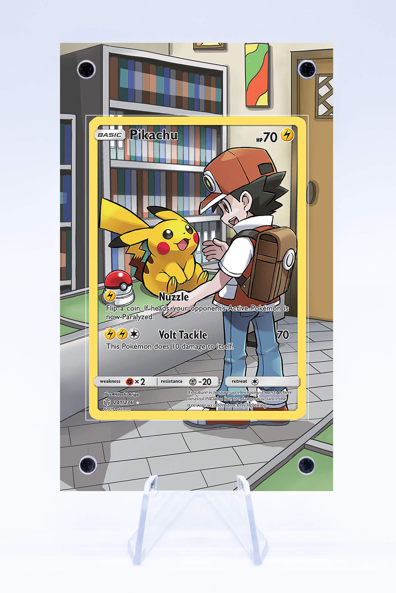 Pikachu 241 236 Case | Cosmic Eclipse | Art Guard (Ungraded)