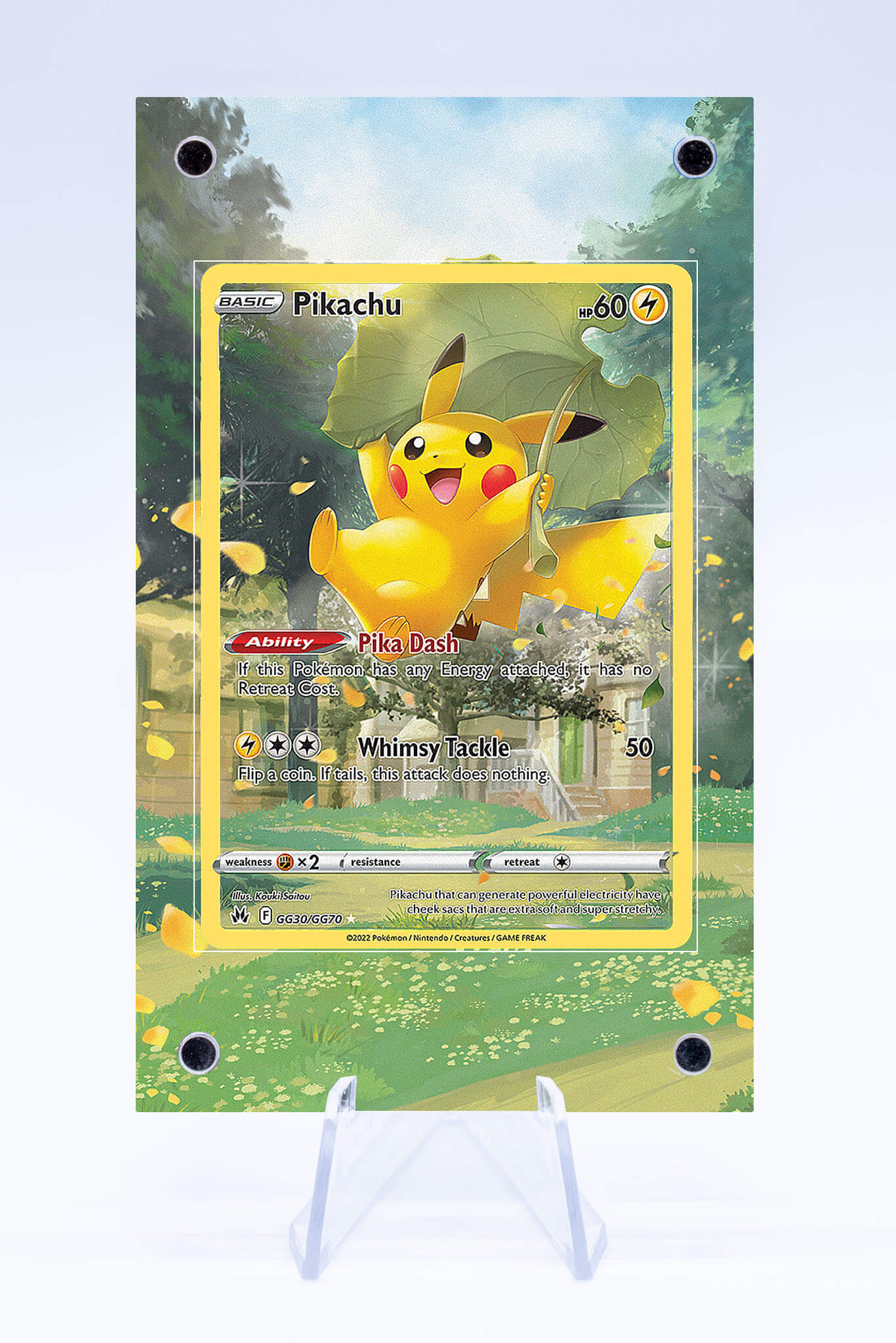 Pikachu GG30 GG70 Case | Crown Zenith | Art Guard (Ungraded)