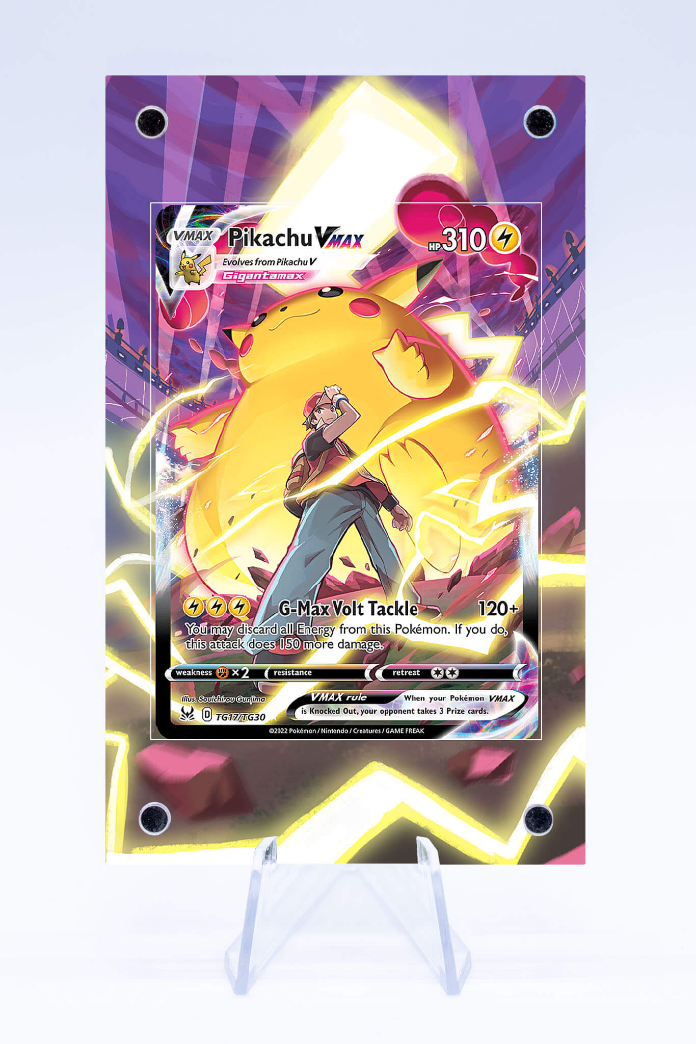 Pikachu VMAX TG17 TG30 Case | Lost Origin | Art Guard (Ungraded)