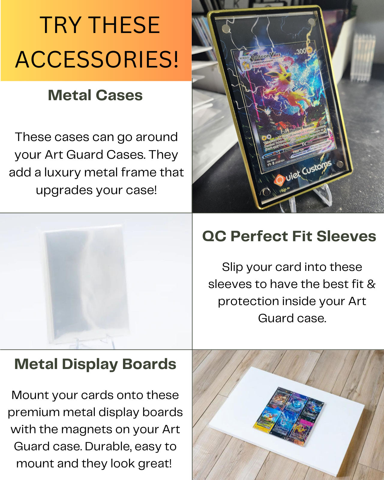 Accessories for TCG Cases