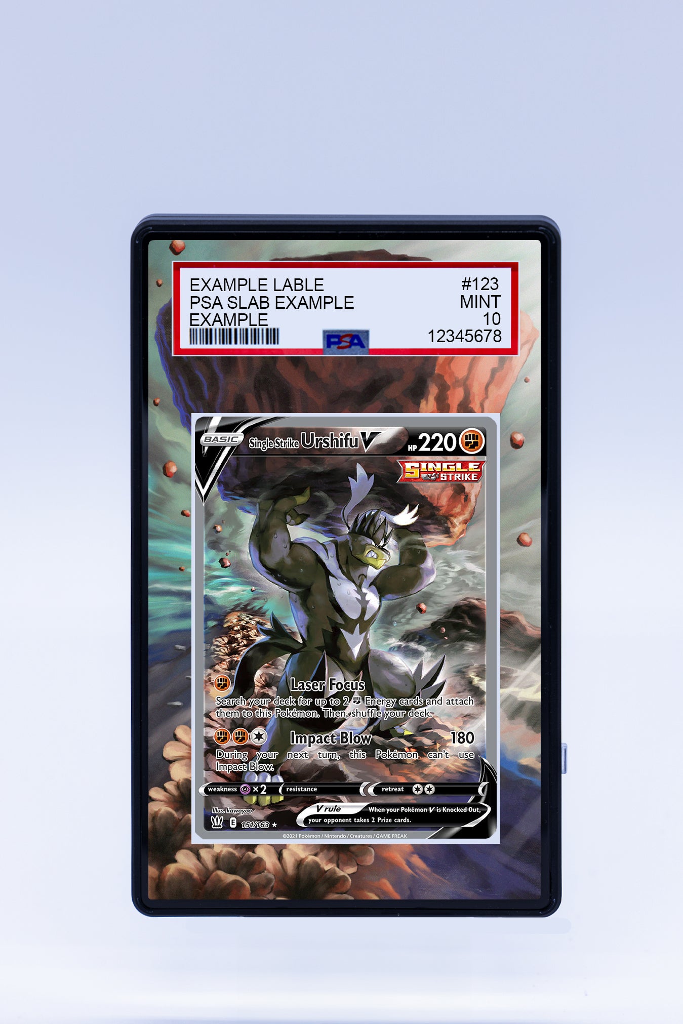 Single Strike Urshifu V (Graded) Case