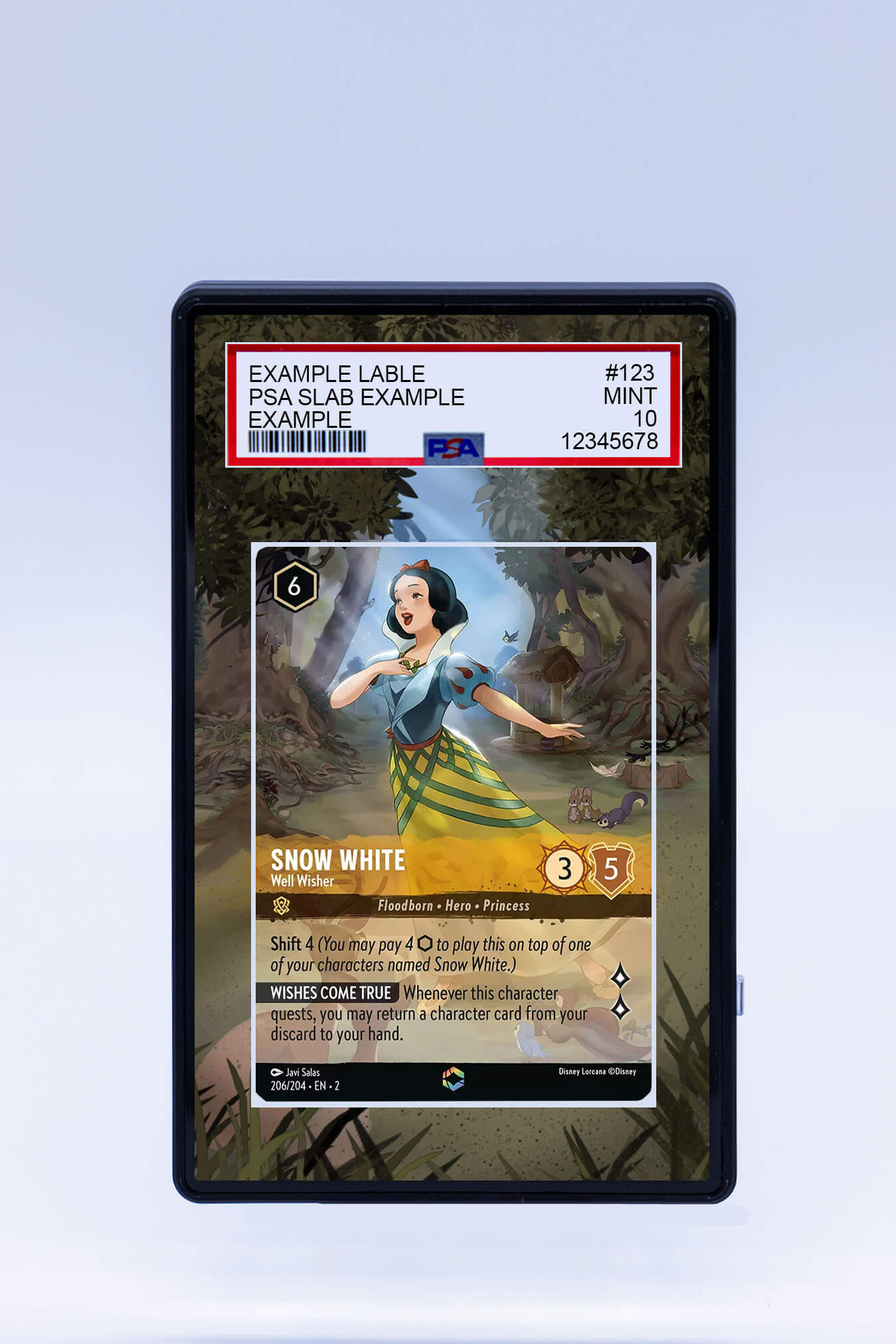 Snow White 206 204 ENCHANTED (Graded) Case