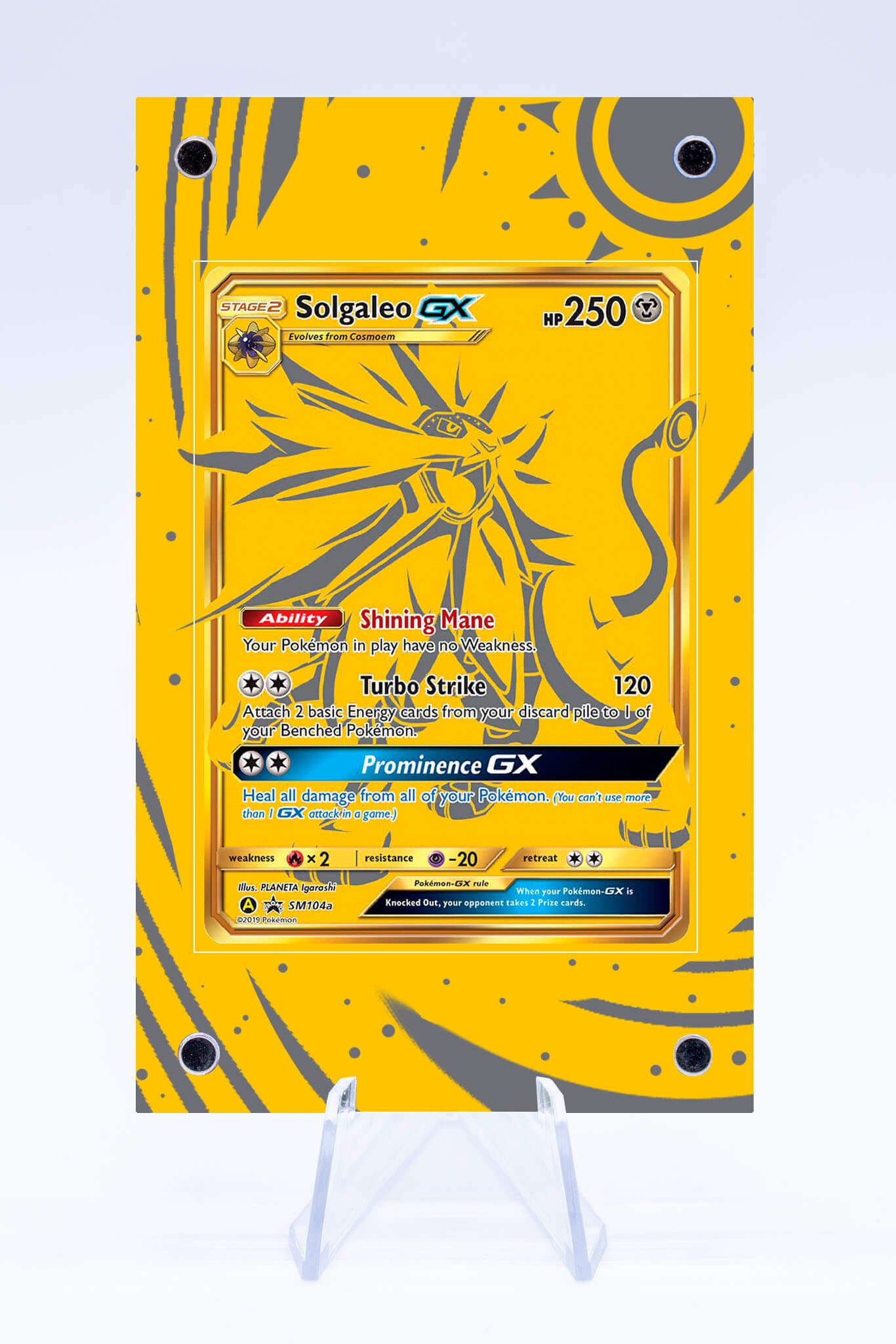 Solgaleo GX Case | Promo Sun and Moon | Art Guard (Ungraded)