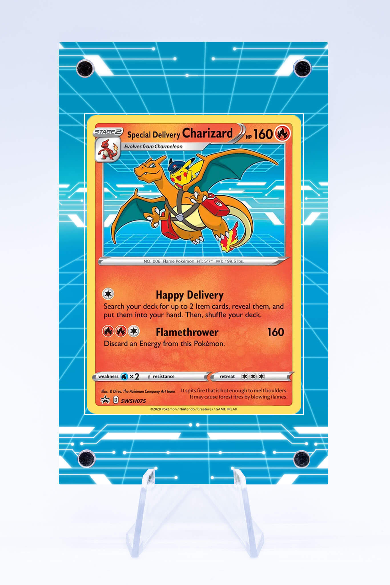 Special Delivery Charizard Case | Promo | Art Guard (Ungraded)