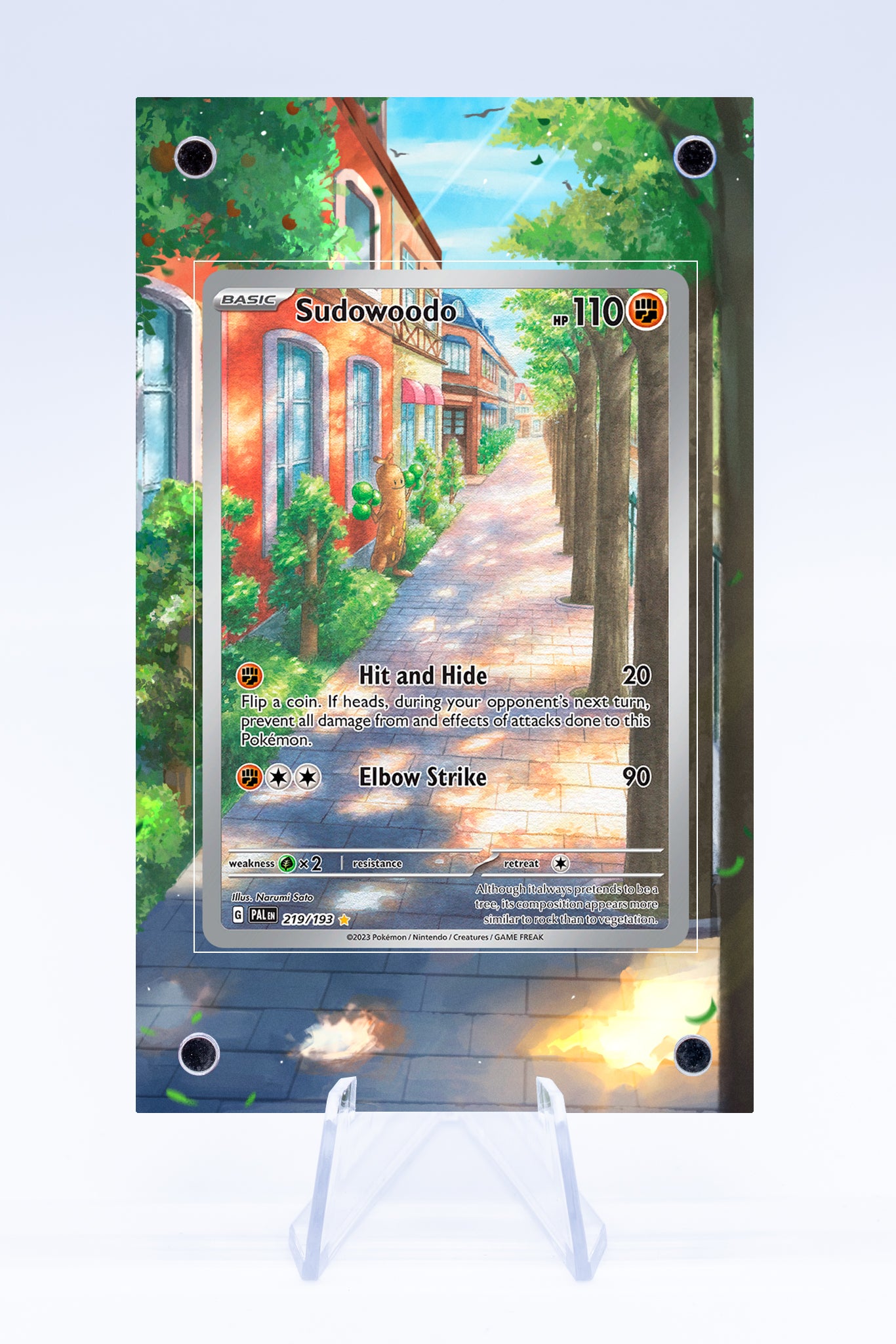 Sudowoodo 219 193 Case | Paldea Evolved | Art Guard (Ungraded)