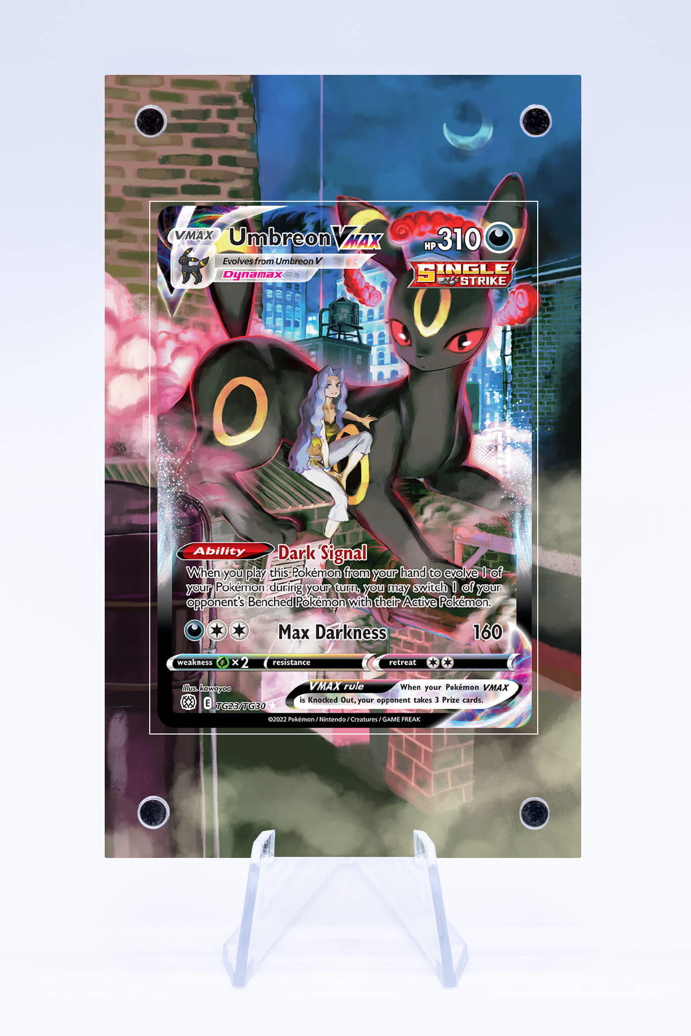 Umbreon VMAX TG23 TG30 Case | Brilliant Stars | Art Guard (Ungraded)