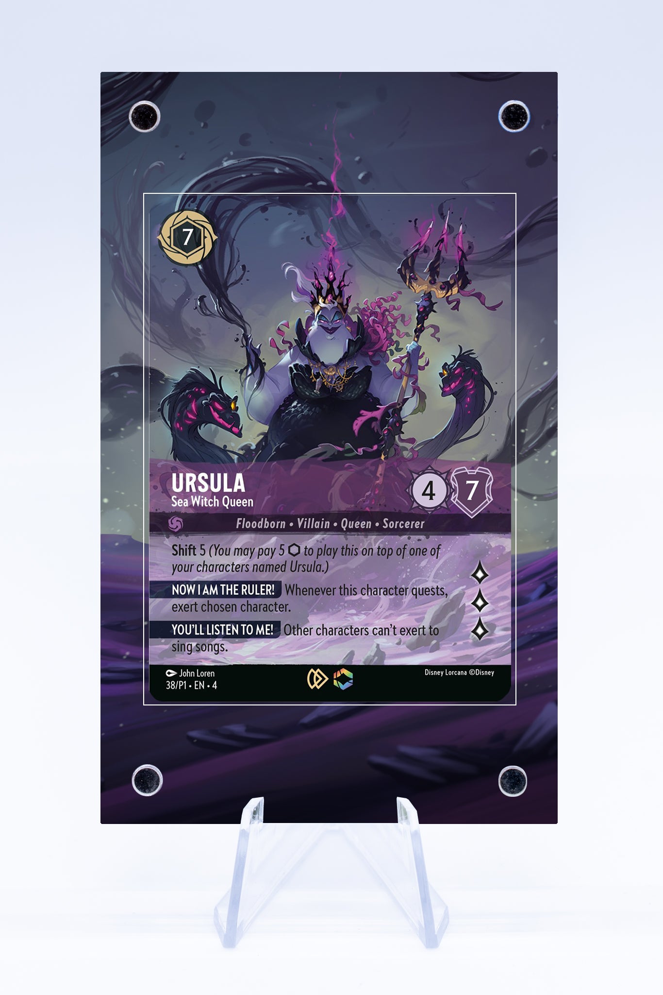 Ursula Sea Witch Queen 38 P1 Case | Ursula's Return | Art Guard (Ungraded)