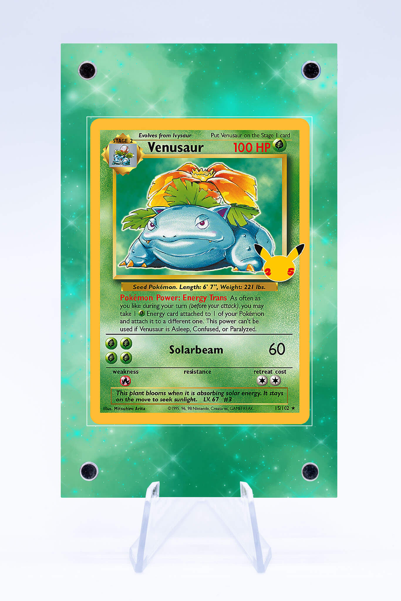 Venusaur Case | Base Set | Art Guard (Ungraded)