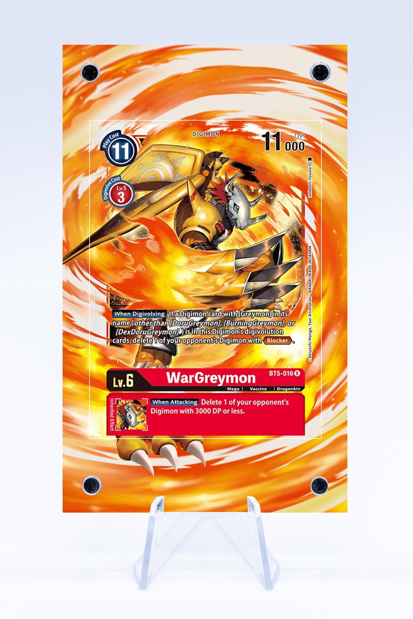 Wargreymon BT5-016 Case | Digimon